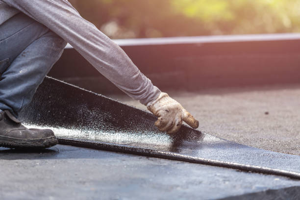 Professional Interior Drainage System technician working in Brussels, WI